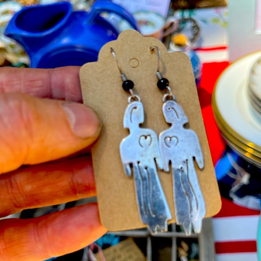Vintage Sterling Silver Earrings